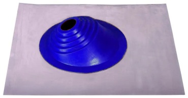 Манжета угловая алюминиевая площадка №1 (75-200) EPDM Синяя
