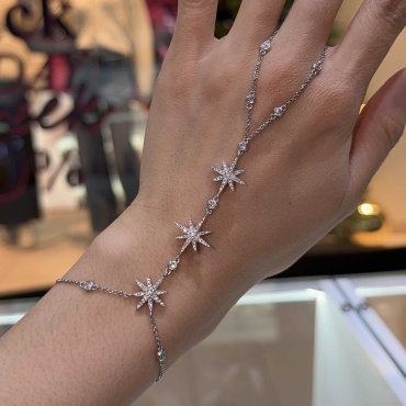 Ipekyolu Jewellery 846AY длина 18 см, вес 3 г серебро, плетение якорное