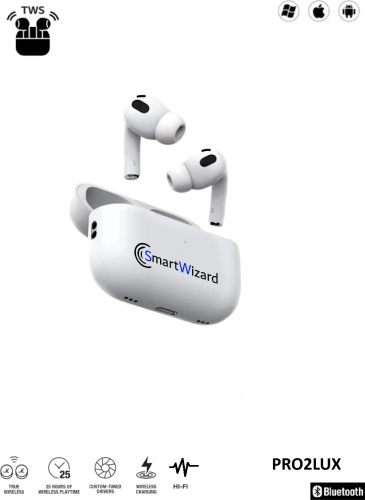 Наушники SmartWizard PRO2LUX белый