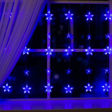Бахрома Luazon Lighting цвет свечения синий 0.9 м