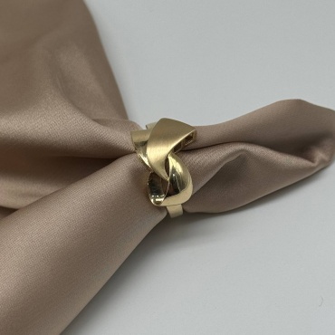 Кольцо Ballerina Jewelry K893 размер 18 вес 2.9 г золото, без вставок