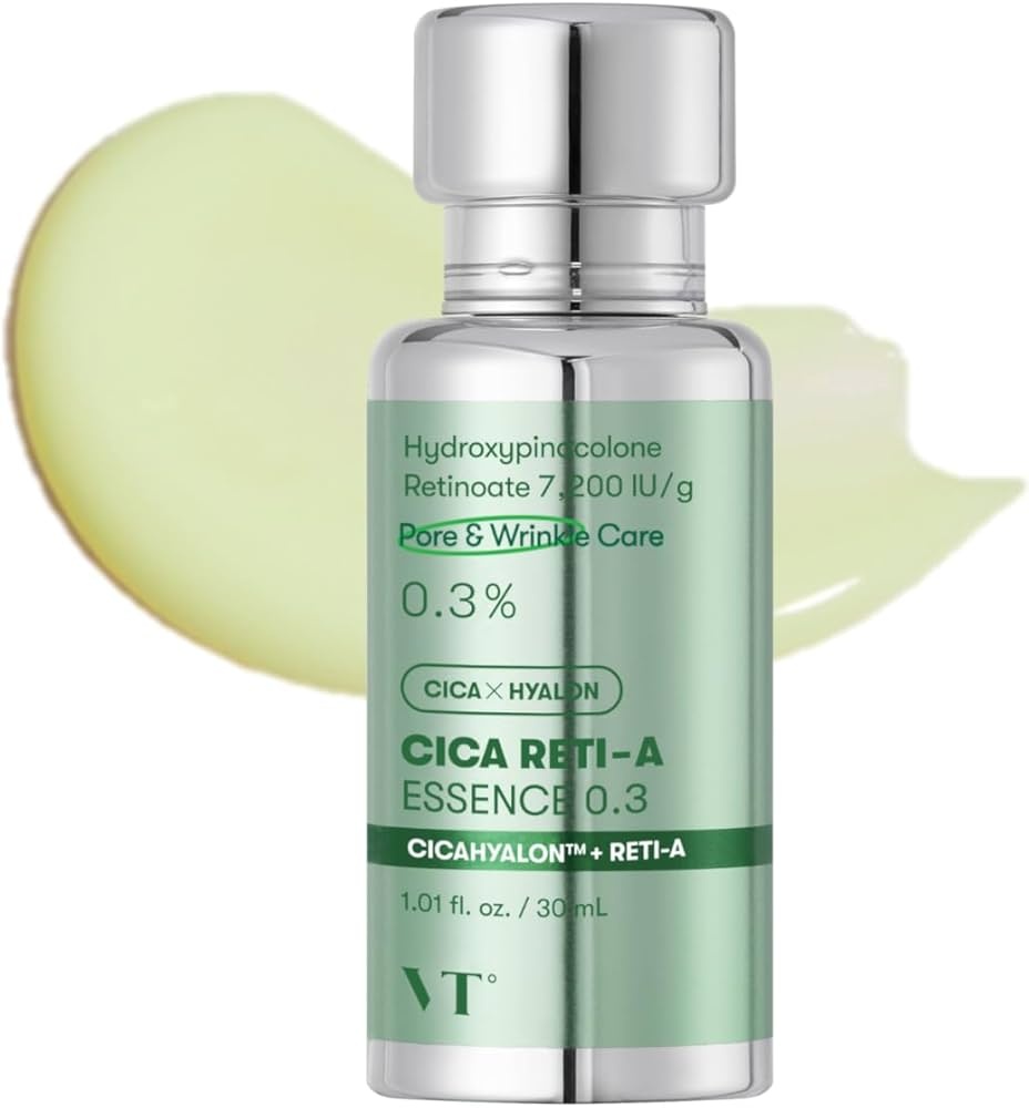 VT Cosmetics эссенция Cica Reti-F Essence Pore&Wrinkle 0.3% для лица 30 мл