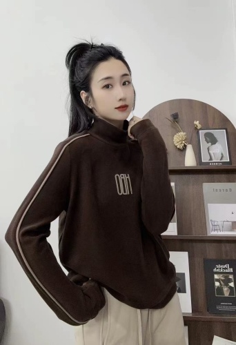 Водолазка AD Fashion черный, коричневый