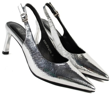 Туфли SF Collection серебристый