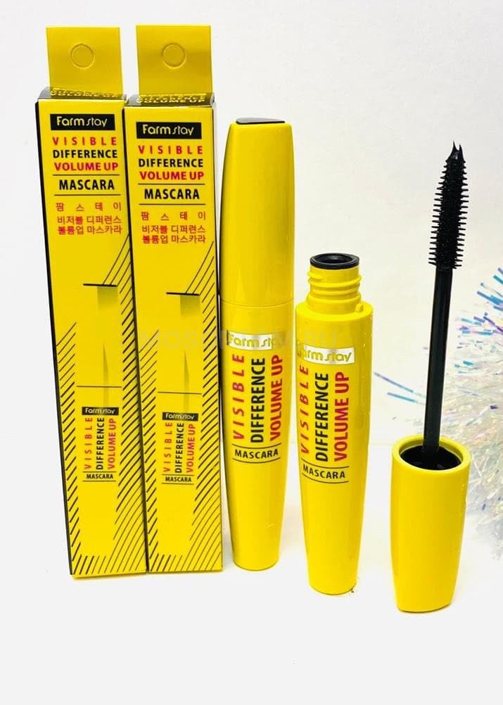 Тушь для ресниц Farmstay Visible Difference Volume up для объема черный