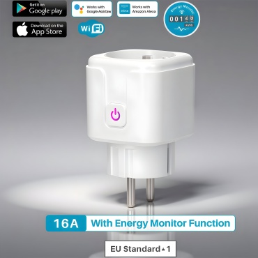 Умная розетка Tuya Smart life, белый