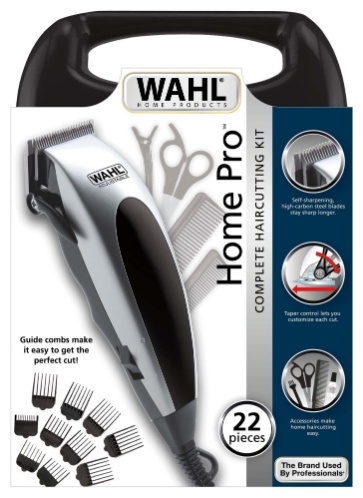 Wahl машинка для стрижки 09243-2216 черный, серебряный