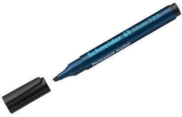 Маркер Schneider Maxx 133, 1 шт, 4 мм, черный