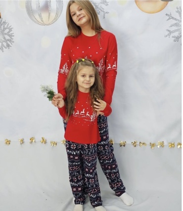 Пижама Milana Style красный