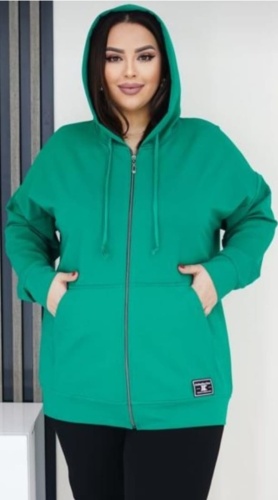 Спортивный костюм Kanykei Fashion черный, зеленый