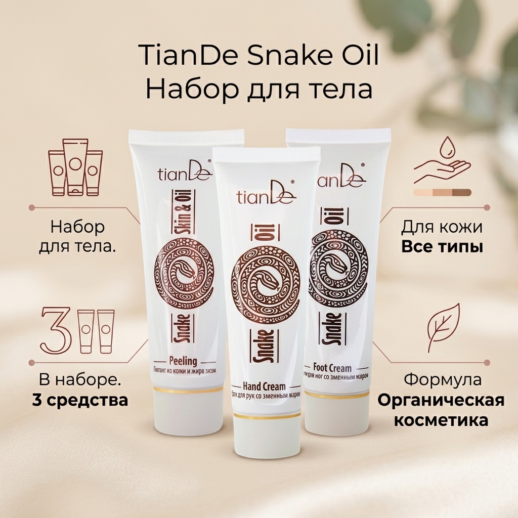 TianDe Snake Oil набор для тела унисекс