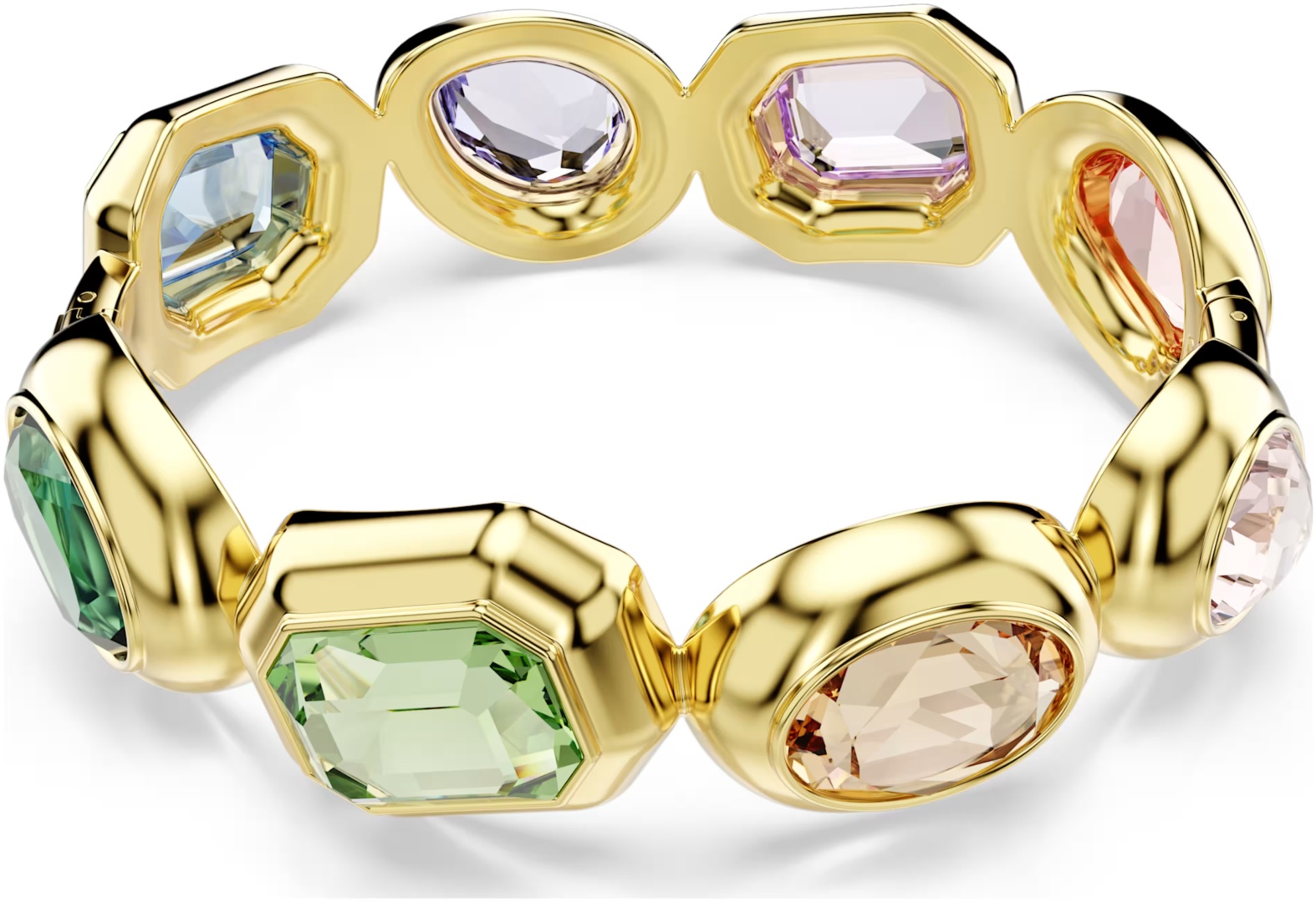 Swarovski длина 17 см бижутерный сплав, кристаллы Swarovski