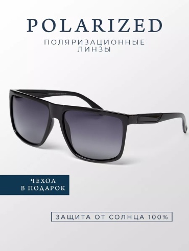 ACCENT polarized солнцезащитные очки прямоугольные УФ-фильтр