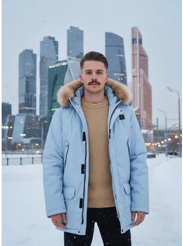 Парка голубой