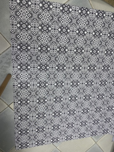 Ковровая дорожка Protec Textil безворсовая, хлопок, полиэстер, 150 см x 2 м