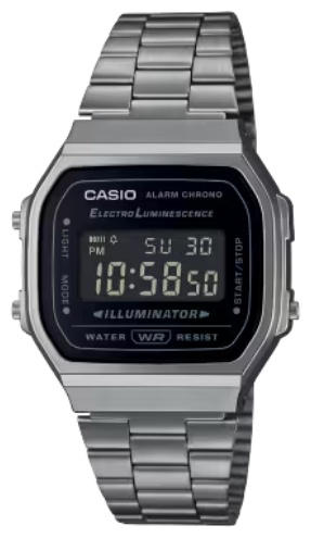 Кварцевые CASIO A168WEGG-1BEF полимер