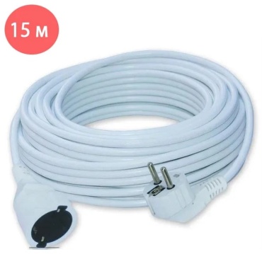 Удлинитель Y-010780-15, 15 м