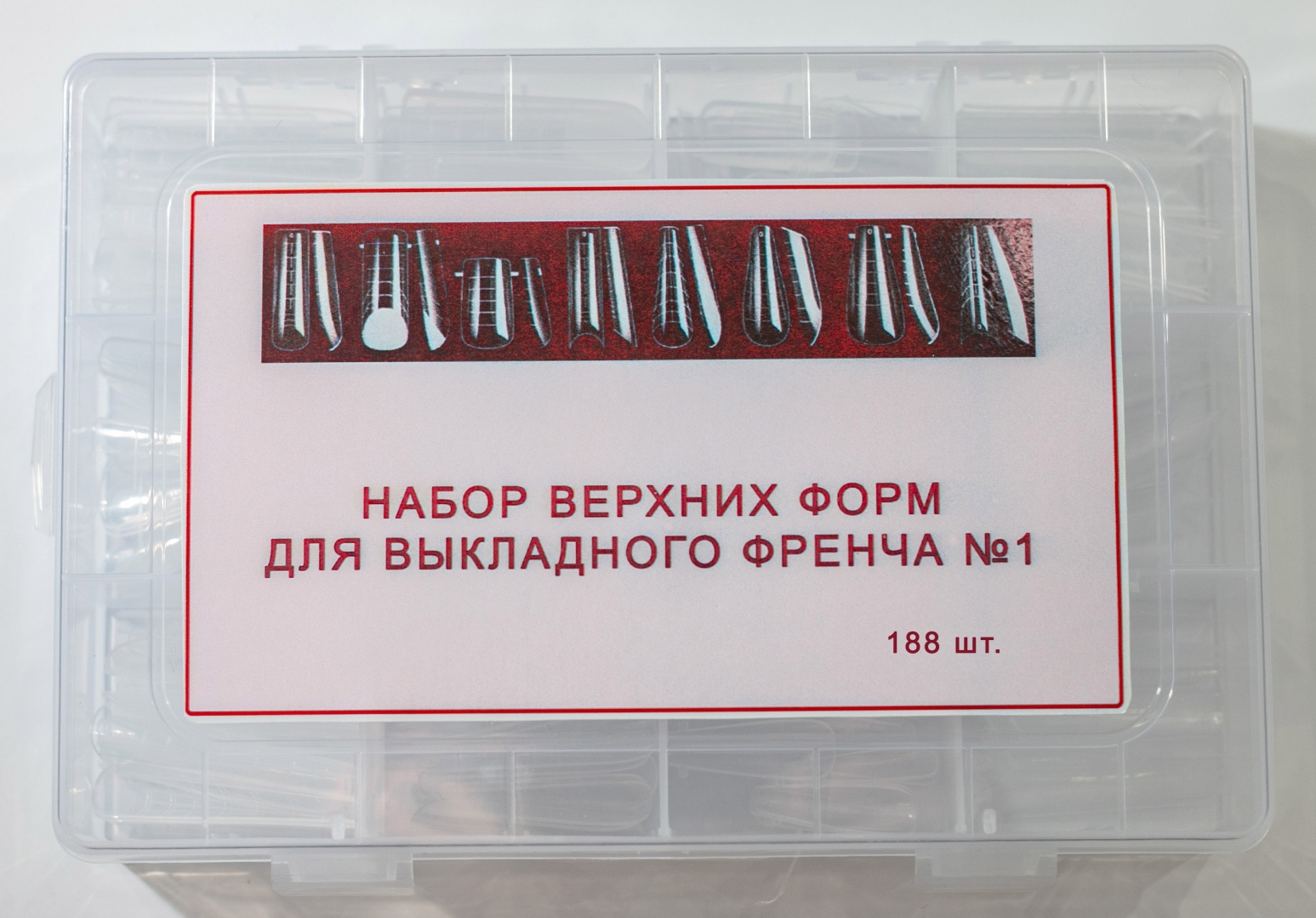 LOVE NAILS верхние формы универсальные 188 шт