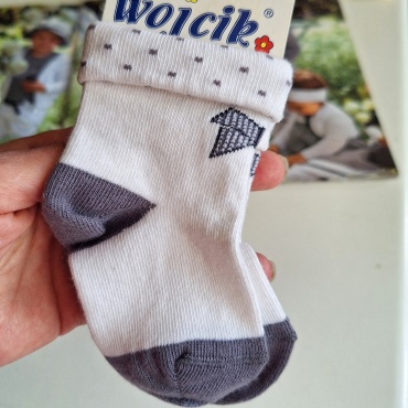 Носки Wojcik W1330 серый, белый 15, 16, 17