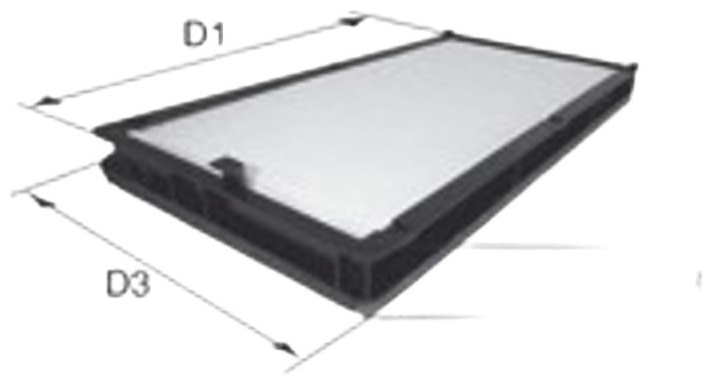 MECAFILTER салонный фильтр ELR7016