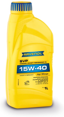 Минеральное RAVENOL SVP 15W-40 1 л