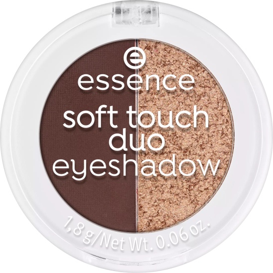 Essence тени сухие Тени для век двойные Soft Touch Duo Eyeshadow, 04 Mocha Muse 04 Mocha Muse