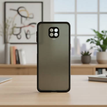 Чехол Green для Xiaomi Redmi Note 9 Pro черный