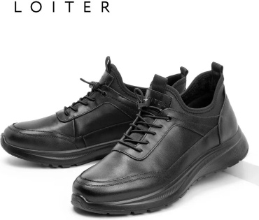 Полуботинки Loiter черный