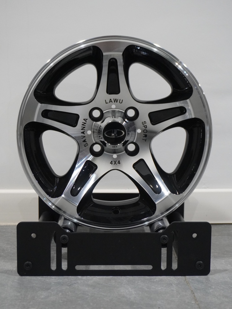 RNO 2 6x13/4x98 D58.6 ET-10 4 диска черный, серебристый