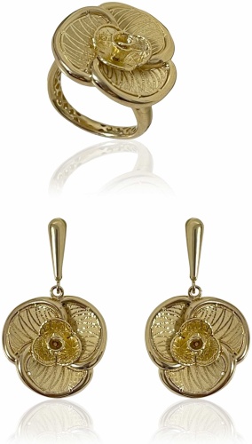 ESTELLA ITALY14k-26042 вес 13.18 г золото, без вставок