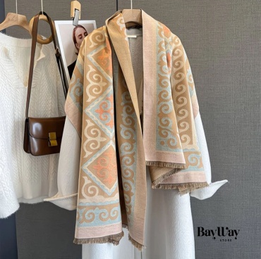 Палантин BayWay Store кашемир 185 x 65 см