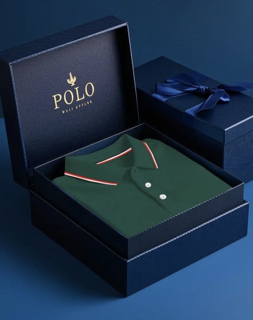 Поло Polo однотонный зеленый