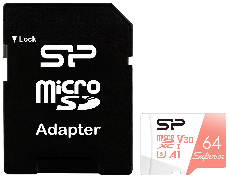 Карта памяти Silicon Power Secure Digital XC SP064GBSTXDV3V20SP 64 Гб