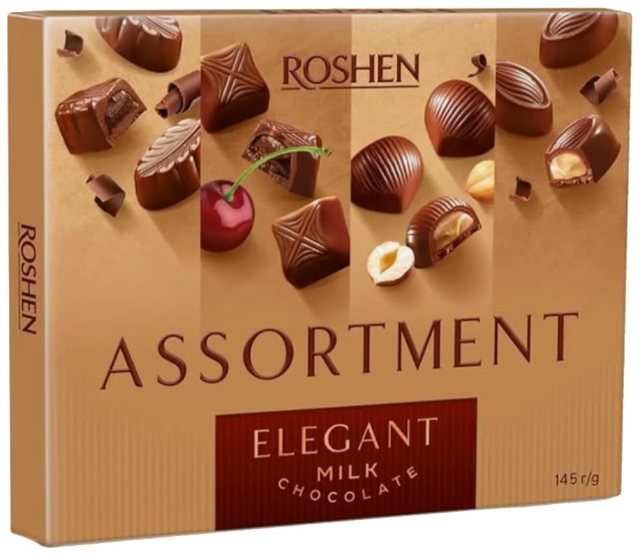 Конфеты шоколадные ROSHEN Assortment Elegant 145 г