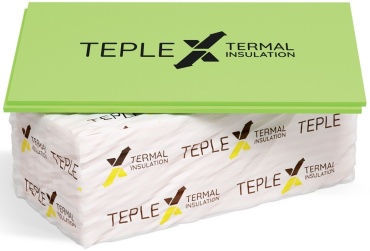 TEPLEX 00020227594 экструдированный пенополистирол (XPS) 118.5х 58.5 см, толщина 50 мм