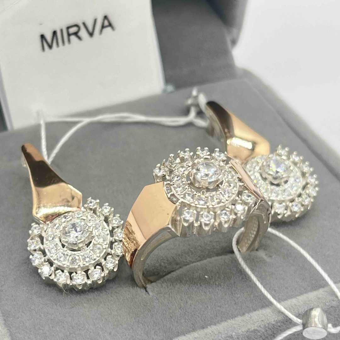 MIRVA Ukr05 вес 12.27 г серебро, цирконий