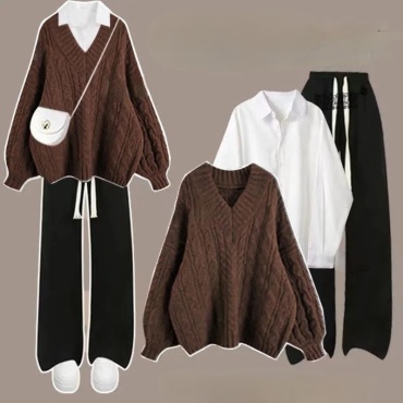 Костюм повседневный IN STYLE коричневый