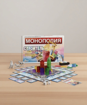 Настольная игра Defatoys Монополия: Строитель