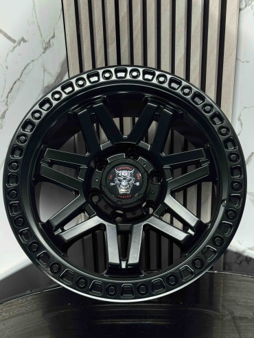 Top Grade off-road 053-7 9x17/6x139.7 D110.1 ET0 4 диска черный матовый