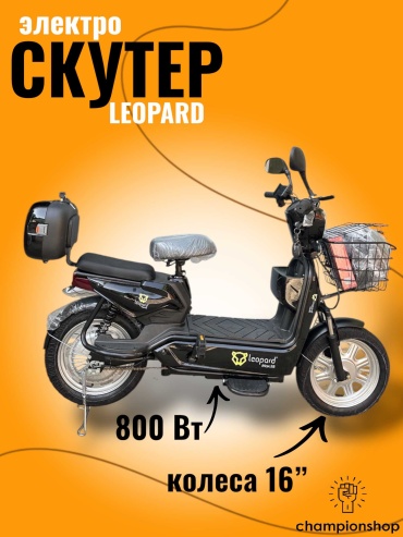 Leopard 800 w NK7 16 дюйм 2025 15.5 дюймов черный