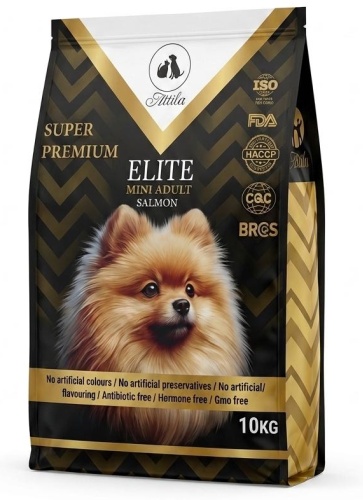 Atilla ELITE Лосось для взрослых мелких пород 10 кг