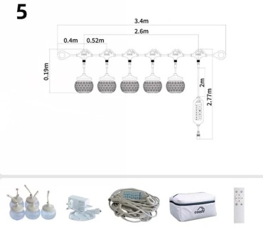 Спот LED 5 Вт 220 В COODY C057990