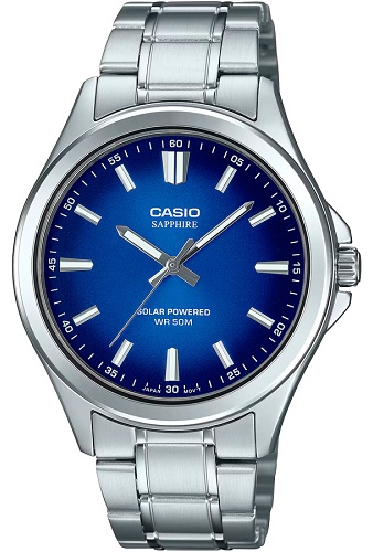 Кварцевые CASIO MTS-RS100D-2AVDF нержавеющая сталь