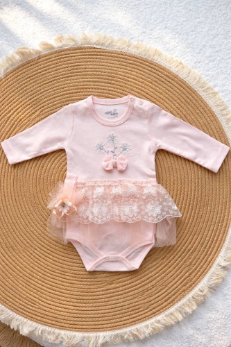Боди Mini born розовый