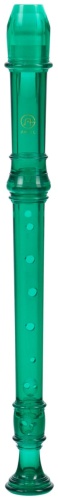 Блокфлейта сопрано Angel ASRG-300T Emerald Green, немецкая система, пластик, 3 части, зелёная
