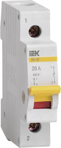 IEK автоматический выключатель 1P 20 A, 0.2 кА, 230 В