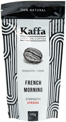 Кофе Kaffa French Morning молотый 100 г