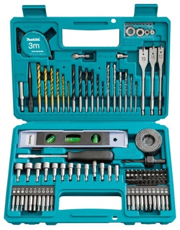 Набор инструментов и оснастки универсальный 102 в 1 Makita E-10730