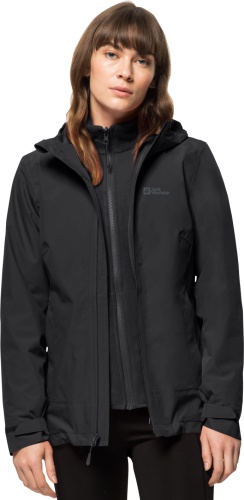 Демисезонная куртка Jack Wolfskin черный