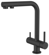 Смеситель для кухни IDDIS Umbra/UMBBLPFi05, латунь, цвет черный